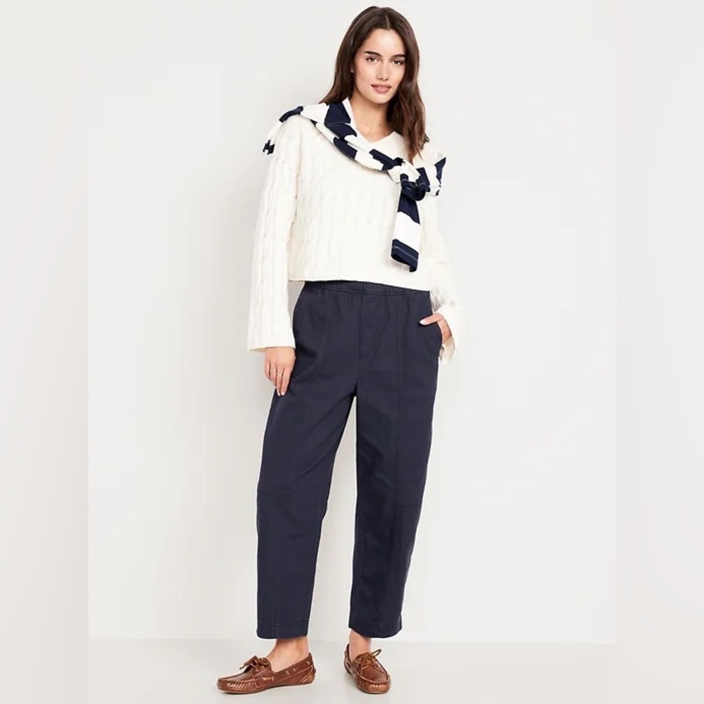 NWT! Old Navy High-Waisted Barrel Ankle Pants - Multiple 🎲 801608